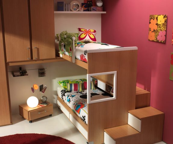 ls12 letto a soppalco scorrevole