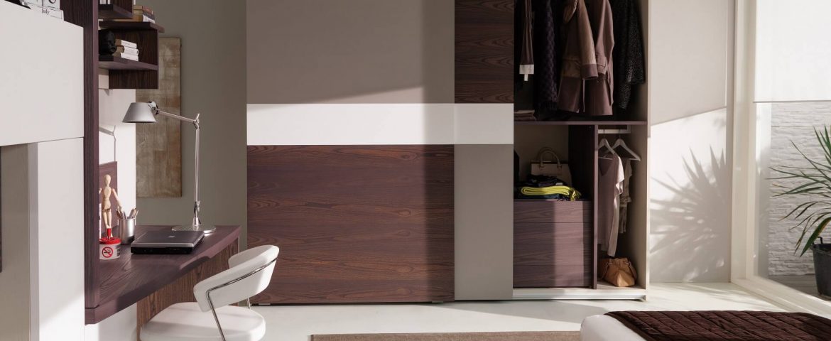 pw03 armadio legno ante scorrevoli