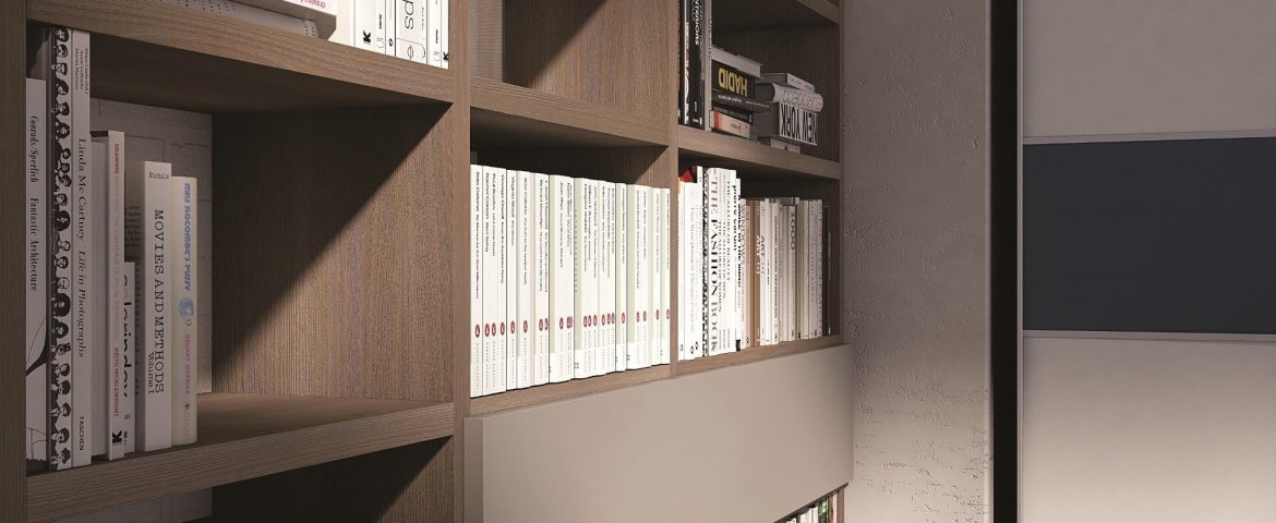 pw07 libreria in legno