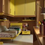 ls18 letto giallo cameretta a ponte